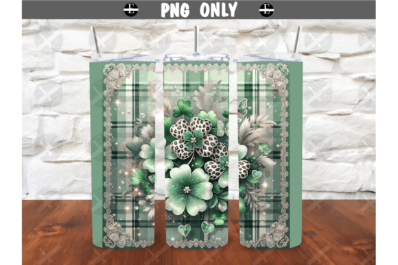 Animal Print Clovers & Plaid Tumblerwrap: Your Next Bestseller