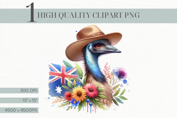 Australian Emu Clipart: Capturing the Spirit of the Outback
