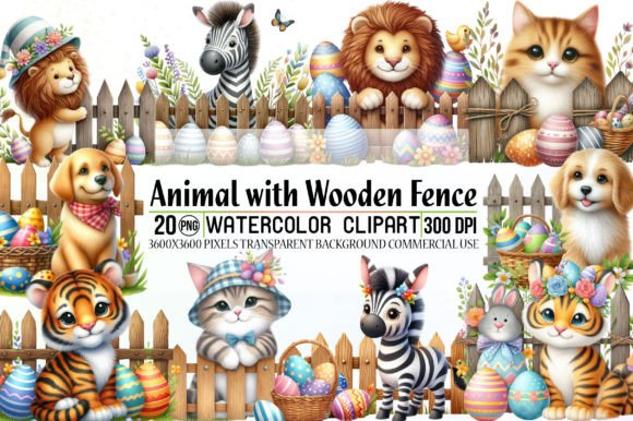 Charming Easter Animal Clipart: Your Spring Design Solution