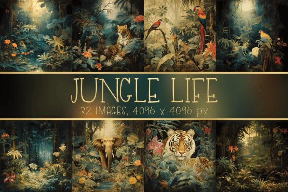 Jungle Life and Wild Animal Images: Bringing the Wild to Your Design Projects