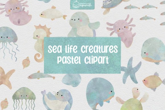 Whimsical Sea Cute Animal Pastel Clipart: A Designer's Guide