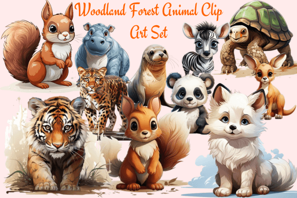 Woodland Forest Animal Clip Art: Your Creative Toolkit